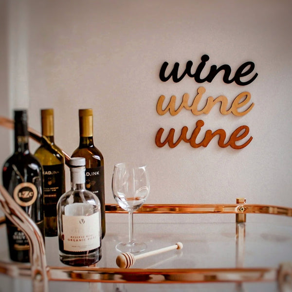 Wine / Vin Sign